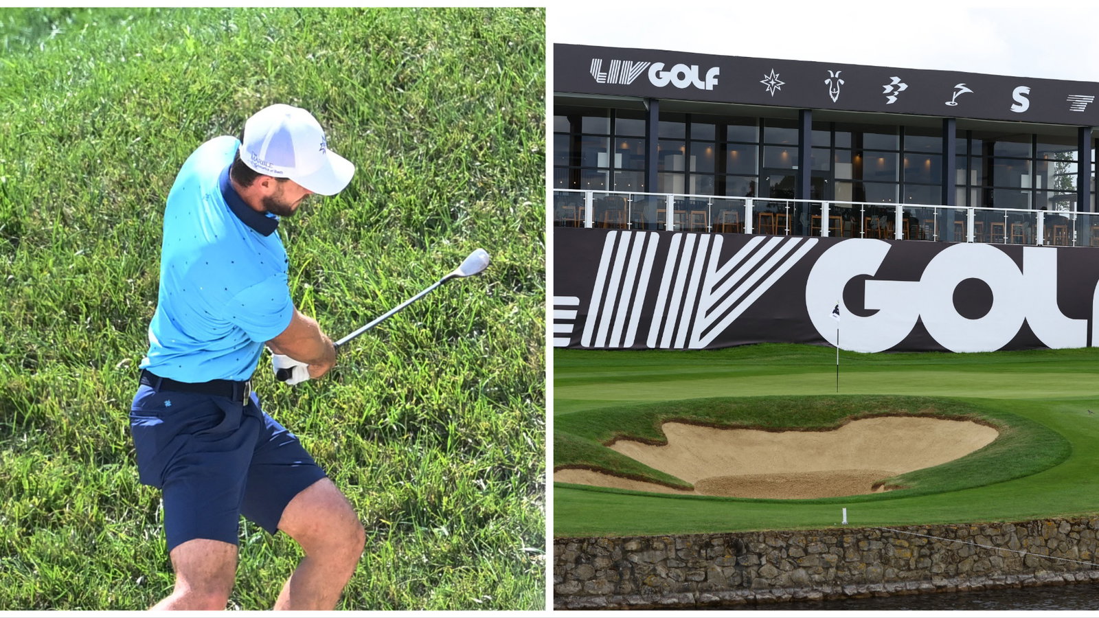 English LIV Golf pro: "So I've been lucky in a perverse way"